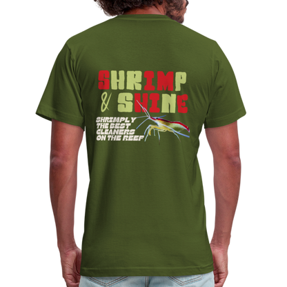 Shrimp & Shine T-Shirt - olive