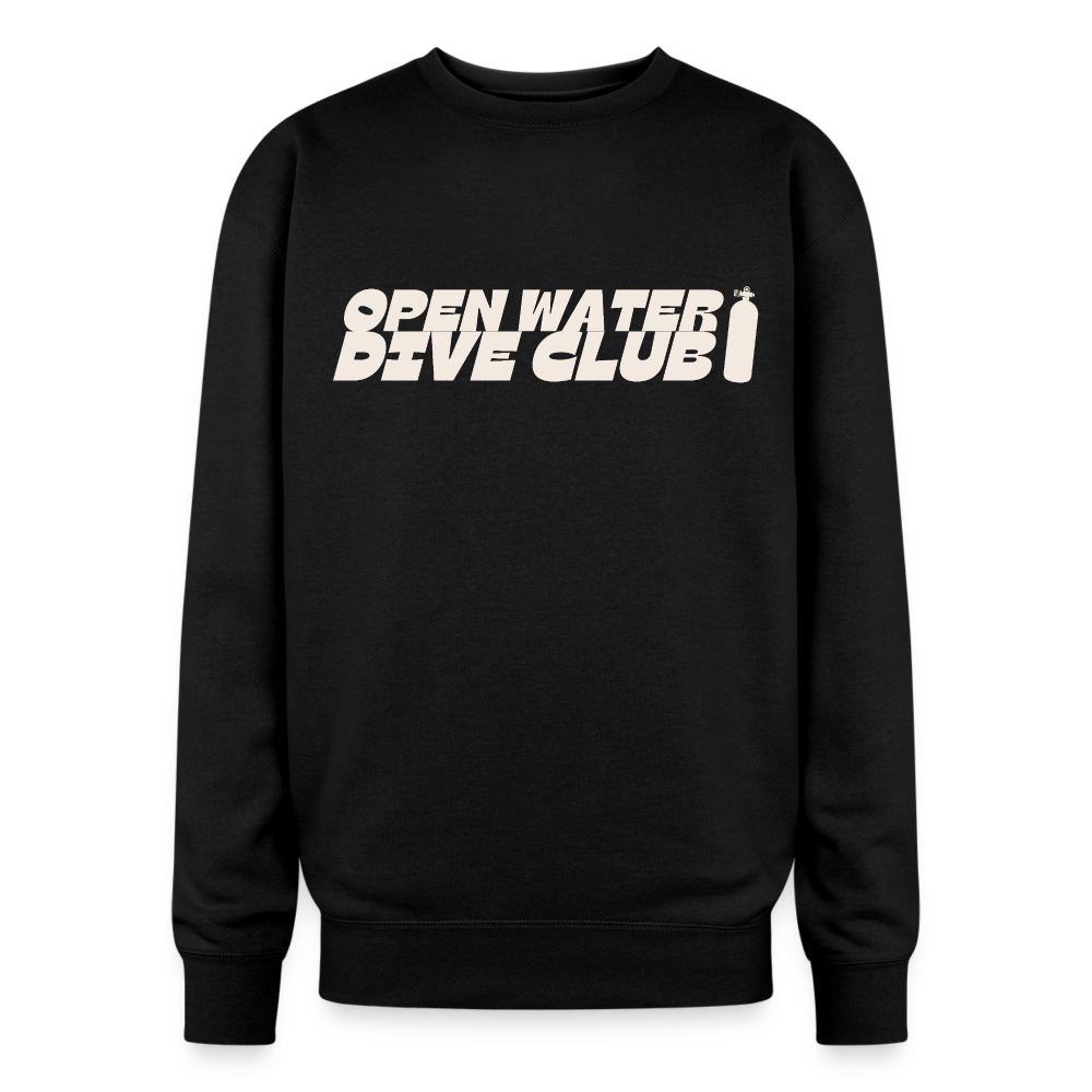 Scare Your Family Oversized Crewneck - black