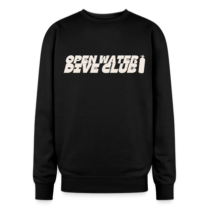 Scare Your Family Oversized Crewneck - black