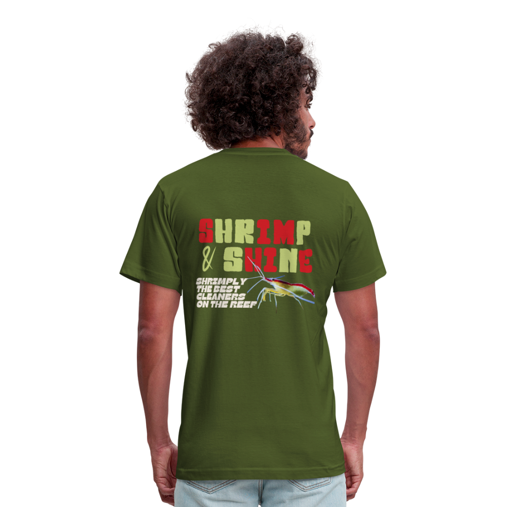 Shrimp & Shine T-Shirt - olive