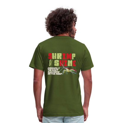 Shrimp & Shine T-Shirt - olive