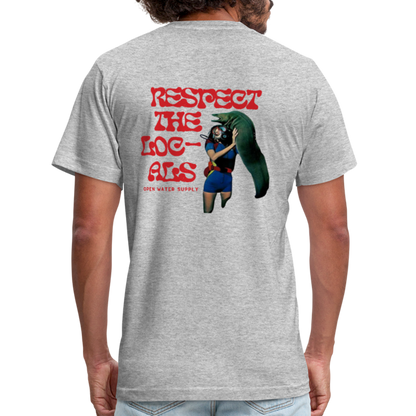 Respect the Locals Unisex T-Shirt - heather gray