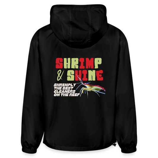 Shrimp & Shine Windbreaker - black