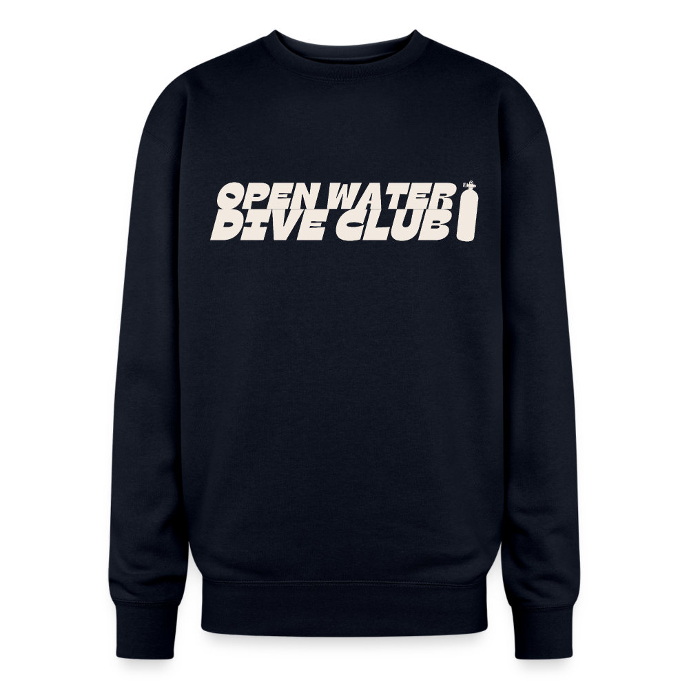 Scare Your Family Oversized Crewneck - navy