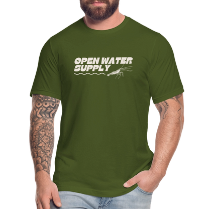 Shrimp & Shine T-Shirt - olive