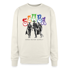 Retro Rainbow Trio Oversized Crewneck