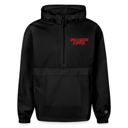 Respect the Locals  Packable Jacket - black