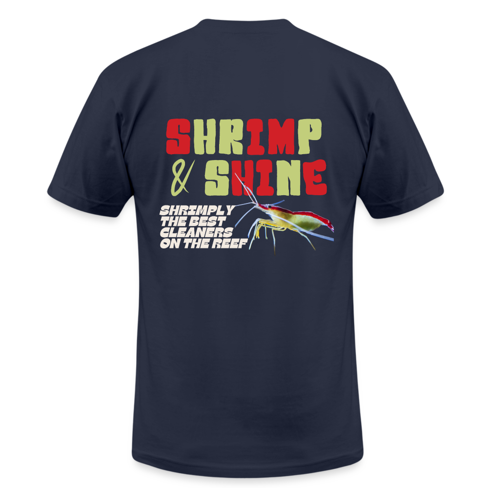 Shrimp & Shine T-Shirt - navy