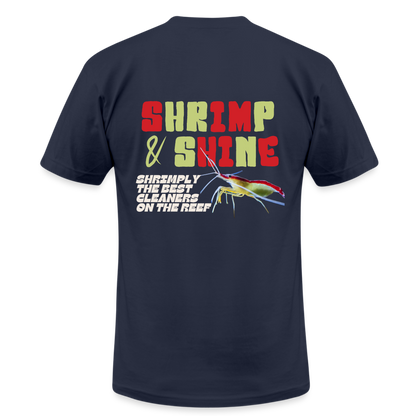 Shrimp & Shine T-Shirt - navy