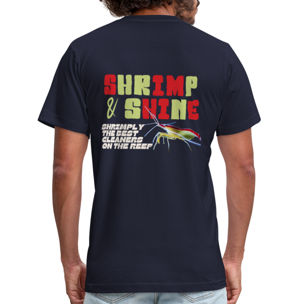 Shrimp & Shine T-Shirt - navy