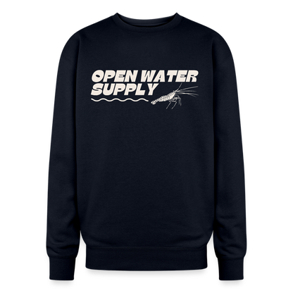 Shrimp & Shine Oversized Crewneck - navy