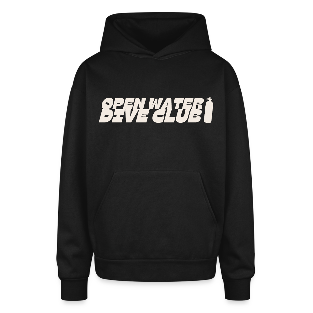 Scare Your Family Oversized Hoodie - black