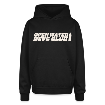 Scare Your Family Oversized Hoodie - black