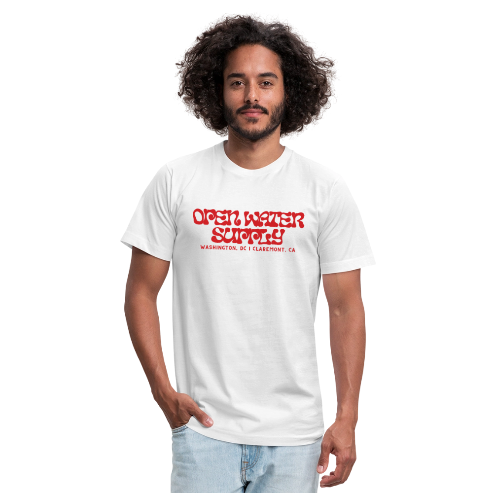 Respect the Locals Unisex T-Shirt - white