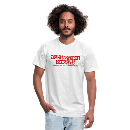 Respect the Locals Unisex T-Shirt - white