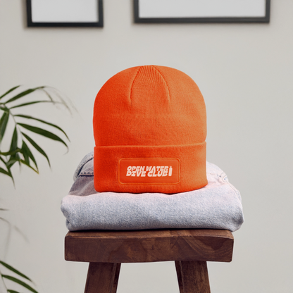 Dive Club Beanie - neon orange