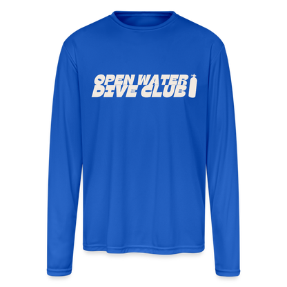 Scare Your Family Performance Shirt (44+ UPF Protection) - royal blue