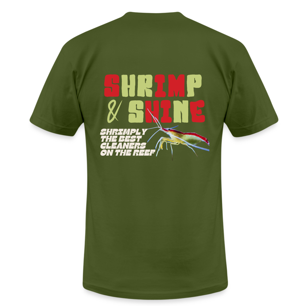 Shrimp & Shine T-Shirt - olive