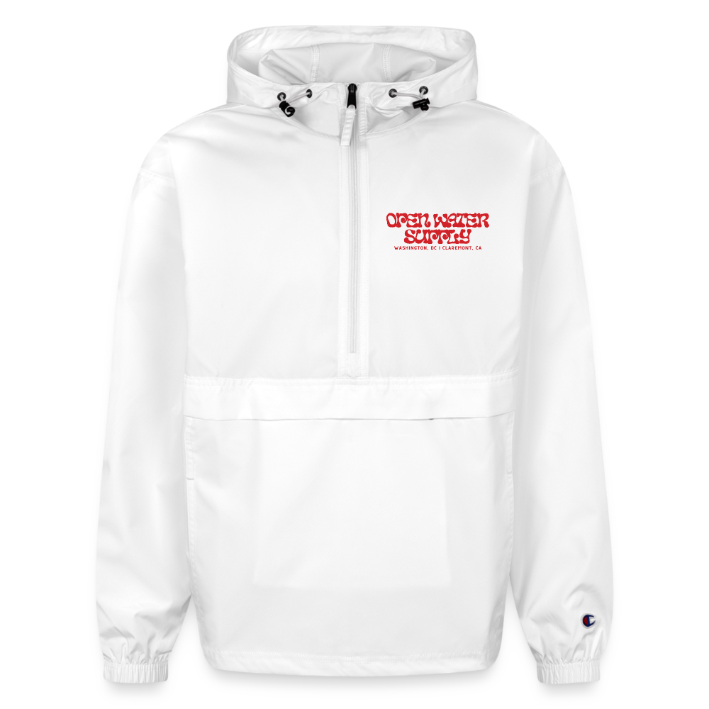 Respect the Locals  Packable Jacket - white